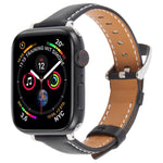 Silk Microfiber Leather Watch Band, For Apple Watch 46mm / 49mm / 45mm / 44mm, For Apple Watch 42mm / 41mm / 40mm / 38mm
