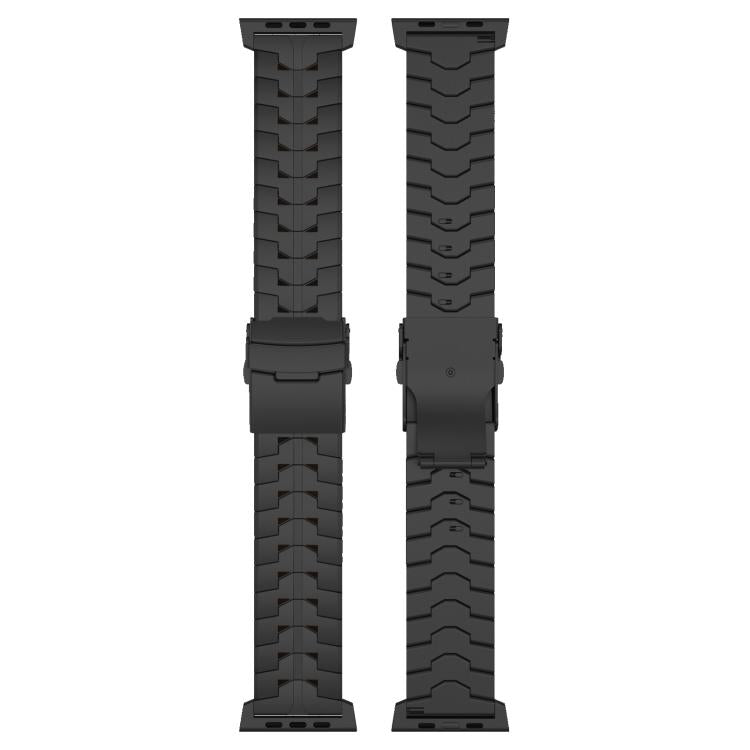 26mm Quick Release Flat Buckle Titanium Alloy Watch Band, For Apple Watch 46mm / 49mm / 45mm / 44mm