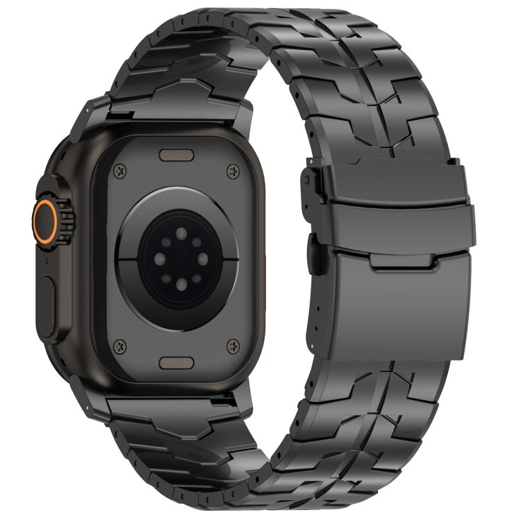 26mm Quick Release Flat Buckle Titanium Alloy Watch Band, For Apple Watch 46mm / 49mm / 45mm / 44mm