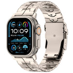 26mm Quick Release Flat Buckle Titanium Alloy Watch Band, For Apple Watch 46mm / 49mm / 45mm / 44mm