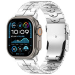 26mm Quick Release Flat Buckle Titanium Alloy Watch Band, For Apple Watch 46mm / 49mm / 45mm / 44mm