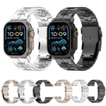 26mm Quick Release Flat Buckle Titanium Alloy Watch Band, For Apple Watch 46mm / 49mm / 45mm / 44mm