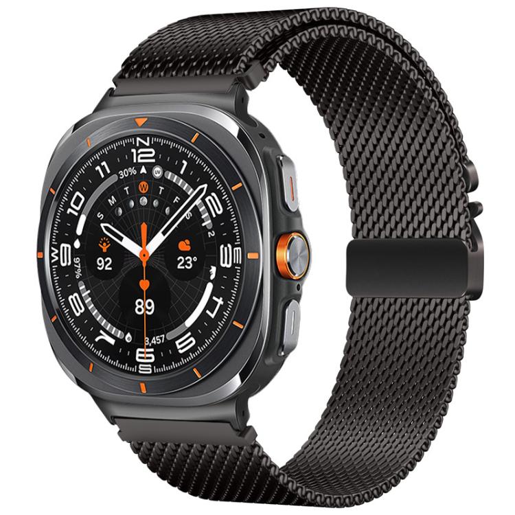 Umbrella Buckle Milanese Titanium Steel Watch Band, For Samsung Galaxy Watch Ultra / Ultra 2025, For Samsung Galaxy Watch8 / Watch8 Classic