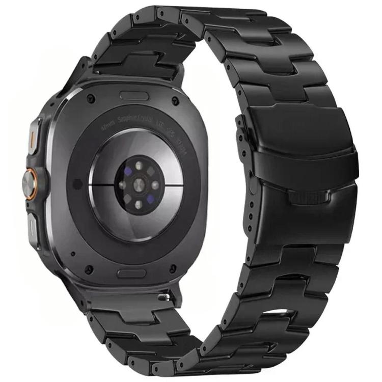 Safety Buckle Titanium Alloy Watch Band, For Samsung Galaxy Watch Ultra 47mm / Ultra 2025