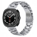 Five Beads Stainless Steel Metal Watch Band, For Samsung Galaxy Watch Ultra / Ultra 2025, For Samsung Galaxy Watch8 / Watch8 Classic