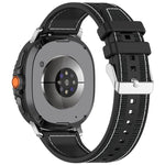 سوار ساعة xDfind من النايلون الهجين مع جديلة سيليكون، لساعات Samsung Galaxy Watch 8 / 8 Classic بمقاس 22 مم