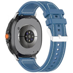 سوار ساعة xDfind من النايلون الهجين مع جديلة سيليكون، لساعات Samsung Galaxy Watch 8 / 8 Classic بمقاس 22 مم