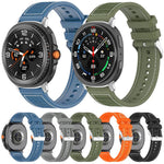 سوار ساعة xDfind من النايلون الهجين مع جديلة سيليكون، لساعات Samsung Galaxy Watch 8 / 8 Classic بمقاس 22 مم