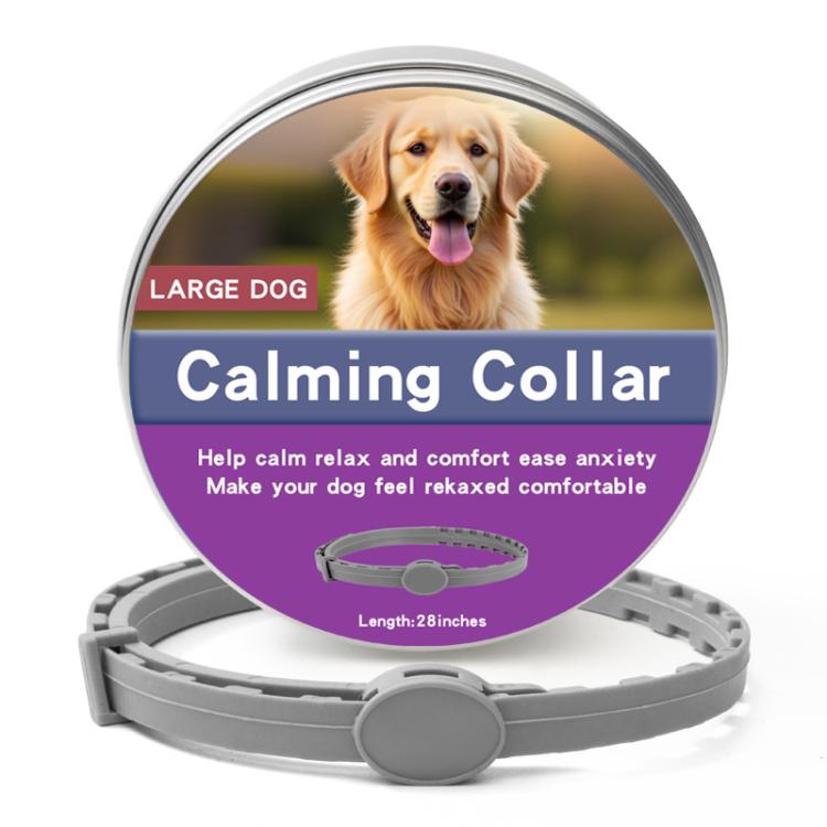 Pet Deworming Calming Collar Fleas Ticks Removing, Aluminum Box Packing, 72cm For Large Dog, 56cm For Puppy, 56cm For Cat