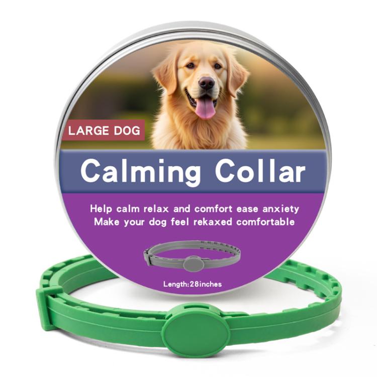 Pet Deworming Calming Collar Fleas Ticks Removing, Aluminum Box Packing, 72cm For Large Dog, 56cm For Puppy, 56cm For Cat