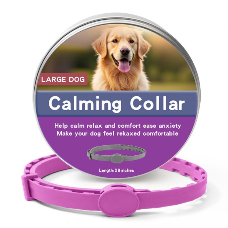 Pet Deworming Calming Collar Fleas Ticks Removing, Aluminum Box Packing, 72cm For Large Dog, 56cm For Puppy, 56cm For Cat
