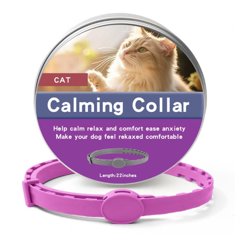 Pet Deworming Calming Collar Fleas Ticks Removing, Aluminum Box Packing, 72cm For Large Dog, 56cm For Puppy, 56cm For Cat