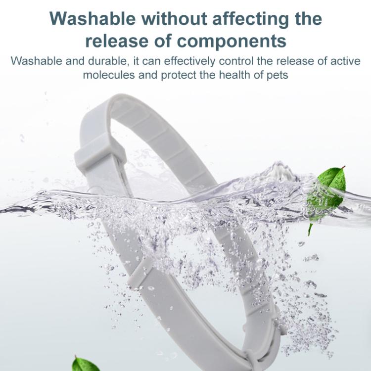 Pet Deworming Calming Collar Fleas Ticks Removing, Aluminum Box Packing, 72cm For Large Dog, 56cm For Puppy, 56cm For Cat