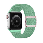 Double Loop Mechanical Buckle Nylon Braid Watch Band, For Apple Watch 46mm / 49mm / 45mm / 44mm