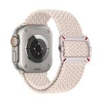 Double Loop Mechanical Buckle Nylon Braid Watch Band, For Apple Watch 46mm / 49mm / 45mm / 44mm