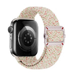Double Loop Mechanical Buckle Nylon Braid Watch Band, For Apple Watch 46mm / 49mm / 45mm / 44mm