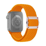 Doppelschlaufen-Uhrenarmband mit mechanischer Dornschließe aus Nylongeflecht, passend für Apple Watch 42 mm / 41 mm / 40 mm / 38 mm