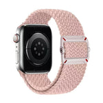 Doppelschlaufen-Uhrenarmband mit mechanischer Dornschließe aus Nylongeflecht, passend für Apple Watch 42 mm / 41 mm / 40 mm / 38 mm