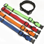Pet Reflective Collar Waterproof Cloth Black Buckle, Waterproof Collar, S, Waterproof Collar, M, Waterproof Collar, L