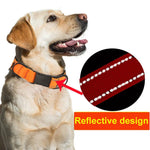 Pet Reflective Collar Waterproof Cloth Black Buckle, Waterproof Collar, S, Waterproof Collar, M, Waterproof Collar, L