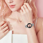 20mm xDfind Small Twist Diamond Metal Watch Band, For Samsung Galaxy Watch FE/7/6/5/4 Classic