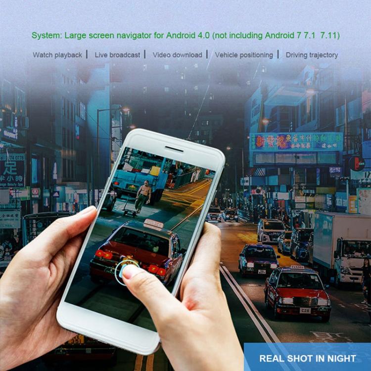 USB WiFi HD Night Vision Hidden Car Driving Recorder