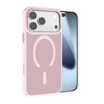 Kalebol Metal Lens Frame MagSafe Frosted PC Phone Case, For iPhone 17 Pro Max, For iPhone 17 Pro, For iPhone 17, For iPhone Air, For iPhone 16 Pro Max