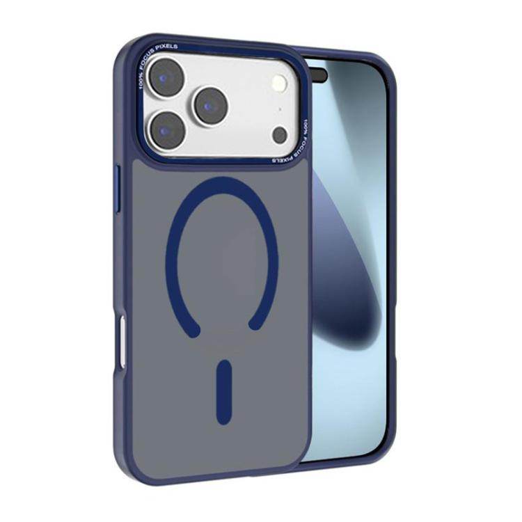 Kalebol Metal Lens Frame MagSafe Frosted PC Phone Case, For iPhone 17 Pro Max, For iPhone 17 Pro, For iPhone 17, For iPhone Air, For iPhone 16 Pro Max