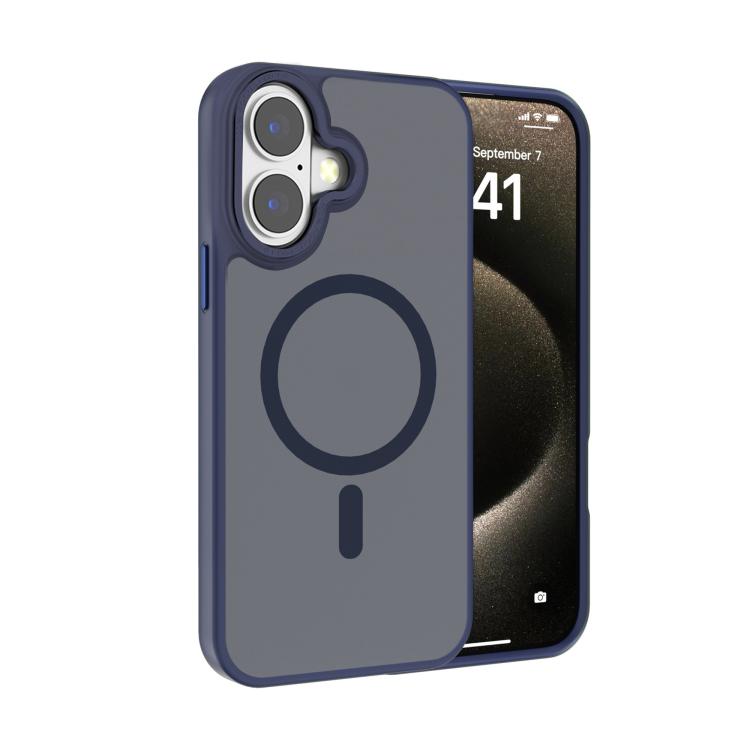 Kalebol Metal Lens Frame MagSafe Frosted PC Phone Case, For iPhone 17 Pro Max, For iPhone 17 Pro, For iPhone 17, For iPhone Air, For iPhone 16 Pro Max