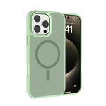 Kalebol Metal Lens Frame MagSafe Frosted PC Phone Case, For iPhone 17 Pro Max, For iPhone 17 Pro, For iPhone 17, For iPhone Air, For iPhone 16 Pro Max