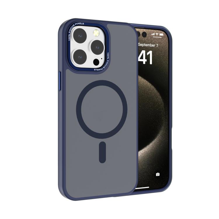 Kalebol Metal Lens Frame MagSafe Frosted PC Phone Case, For iPhone 14 Pro Max, For iPhone 13 Pro Max, For iPhone 13 Pro, For iPhone 13
