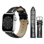 xDfind Bamboo Texture Pin Buckle Leather Watch Band, For Apple Watch 42 / 44 / 45 / 46 / 49mm, For Apple Watch 38 / 40 / 41 / S10 42mm