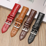 xDfind Bamboo Texture Pin Buckle Leather Watch Band, For Apple Watch 42 / 44 / 45 / 46 / 49mm, For Apple Watch 38 / 40 / 41 / S10 42mm