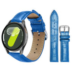 xDfind Bamboo Texture Pin Buckle Leather Watch Band, For Samsung Galaxy Watch Ultra / Ultra 2025 22mm, For Samsung Galaxy Watch8 / Wacth8 Classic 22mm, For Samsung Galaxy Watch7 / FE / 6 / 5 / 4 20mm, For Samsung Galaxy Fit3 SM-R390 20mm