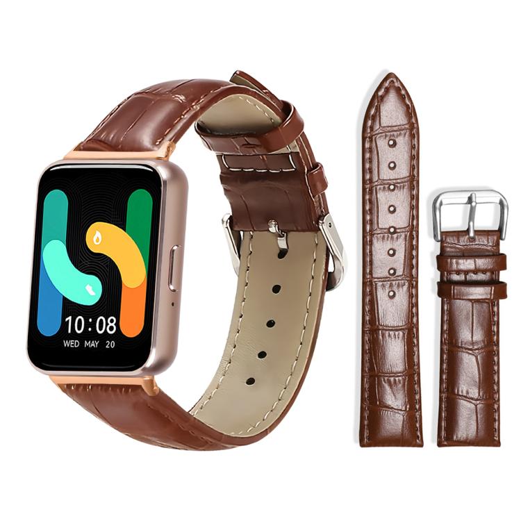 xDfind Bamboo Texture Pin Buckle Leather Watch Band, For Samsung Galaxy Watch Ultra / Ultra 2025 22mm, For Samsung Galaxy Watch8 / Wacth8 Classic 22mm, For Samsung Galaxy Watch7 / FE / 6 / 5 / 4 20mm, For Samsung Galaxy Fit3 SM-R390 20mm