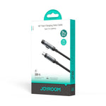 JOYROOM S-A56 EnjoyX Series 30W Type-C to 8 Pin 90 Degree Fast Charging Data Cable, Type-C to 8 Pin