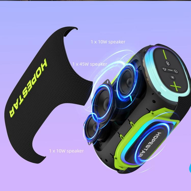 HOPESTAR H58 65W Outdoor Portable Waterproof Bluetooth Speaker, H58