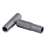2pcs/Pack Screwdriver Drill Adapter Hexagonal Handle Screwdriver Tool Conversion Connector