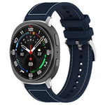 xDfind Hybrid Nylon Braid Silicone Watch Band, For Samsung Galaxy Watch Ultra/Ultra 2025 22mm, For Samsung Galaxy Watch 7 / 6 / 5 / FE 20mm