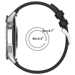 xDfind Hybrid-Uhrenarmband aus Nylongeflecht und Silikon, passend für Apple Watch 42/44/45/46/49 mm (22 mm) und Apple Watch 38/40/41/S10 (42 mm, 20 mm)