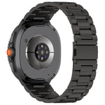 Tri-beads Flat Buckle Titanium Alloy Watch Band, For Samsung Galaxy Watch8 / Watch8 Classic, For Samsung Galaxy Fit3 / SM-R390