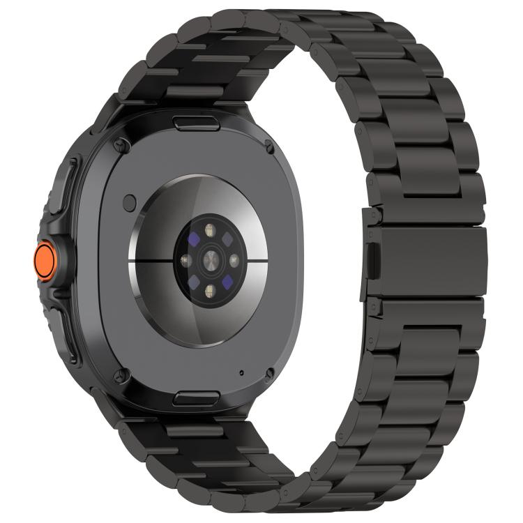 Tri-beads Flat Buckle Titanium Alloy Watch Band, For Samsung Galaxy Watch8 / Watch8 Classic, For Samsung Galaxy Fit3 / SM-R390