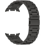 Tri-beads Flat Buckle Titanium Alloy Watch Band, For Samsung Galaxy Watch8 / Watch8 Classic, For Samsung Galaxy Fit3 / SM-R390