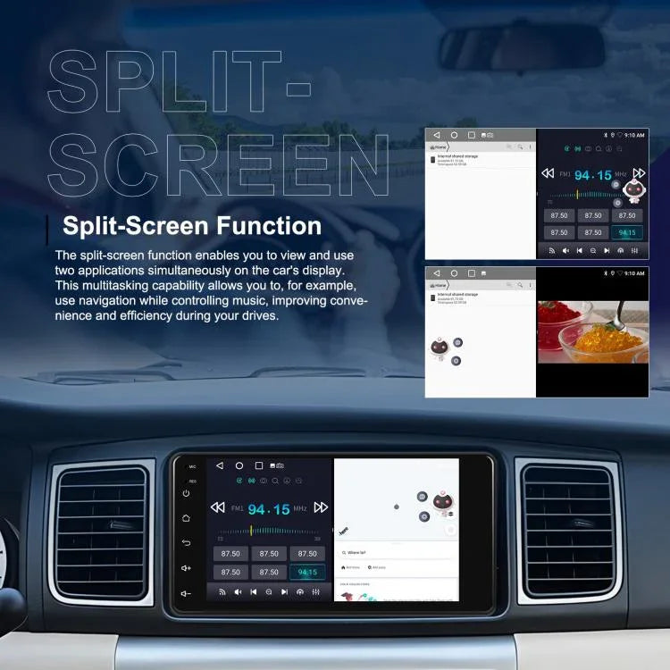 For Toyota COROLLA Android 15 7 inch Wireless CarPlay Car Player Car Central Control Navigation Machine, Standard, Standard+AHD+Microphone