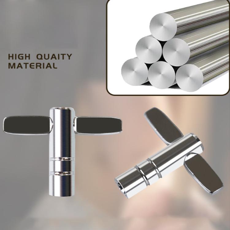 CT-826 T-shaped Square Hole Drum Key Universal Adjustment Wrench Tool for Drum Set, CT-826