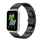 xDfind Seven-bead Solid Stainless Steel Watch Band, For Samsung Galaxy Watch Ultra / Ultra 2025, For Samsung Galaxy Watch8 / Wacth8 Classic, For Samsung Galaxy Watch 7 / 6 / 5 / FE, For Samsung Galaxy Fit3 SM-R390