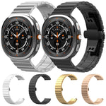 xDfind One-bead Bamboo Solid Stainless Steel Watch Band, For Samsung Galaxy Watch8 / Wacth8 Classic 22mm, For Samsung Galaxy Watch 7 / 6 / 5 / FE 20mm, For Samsung Galaxy Fit3 SM-R390 18mm