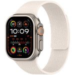 xDfind Magnetisches Silikon-Uhrenarmband mit Litschi-Textur, für Apple Watch 42 / 44 / 45 / 46 / 49 mm, für Apple Watch 38 / 40 / 41 / S10 42 mm