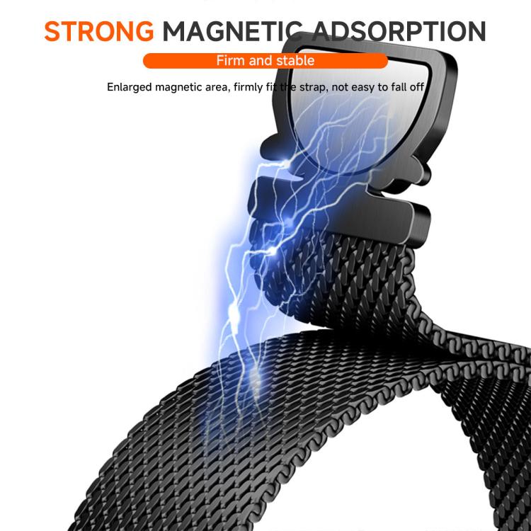 xDfind Milanese Parachute Buckle Stainless Steel Watch Band, For Samsung Galaxy Watch Ultra / Ultra 2025, For Samsung Galaxy Watch8 / Wacth8 Classic 22mm