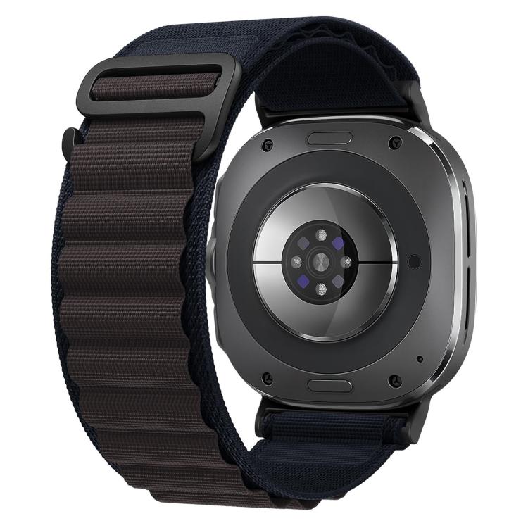 xDfind Black Buckle Loop Nylon Watch Band, For Samsung Galaxy Watch Ultra 47mm / Ultra 2025, For Samsung Galaxy Watch8 / 8 Classic